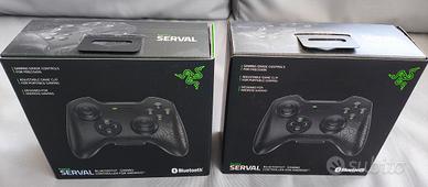 2 Razer Serval bluetooth gaming controller nuovi