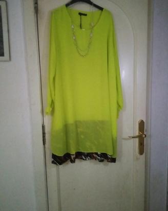 2 vestiti donna taglia unica viscosa 