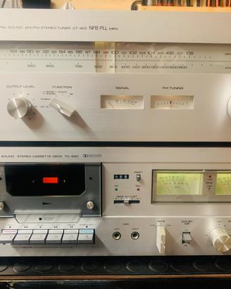 Yamaha tuner CT610 + deck TC520