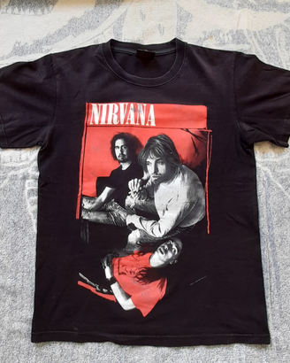 T-shirt Nirvana, taglia M