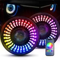 Fari Led RGB Ange Eyes 7” Drl dinamico per Auto