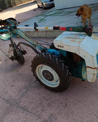 motocoltivatore Bertolini 320 18 CV  completo