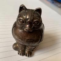 "GATTO"  argento ALESSANDRO MAGRINO.