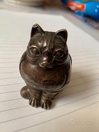 "GATTO"  argento ALESSANDRO MAGRINO.