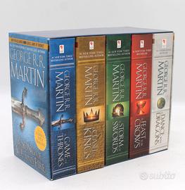 Cofanetto 5 libri Game of Thrones – A Song of Ice