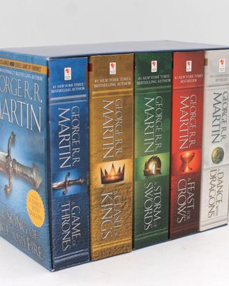 Cofanetto 5 libri Game of Thrones – A Song of Ice