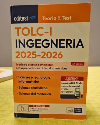 TOLC-I Ingegneria  2025-2026 Teoria & Test