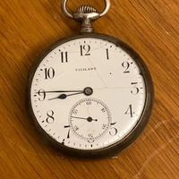 Orologio da tasca antico VIGILANT argento 800