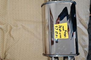 Componenti Scario Auto Artigianale Acciao Inox