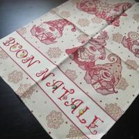 asciugapiatti a punto croce 