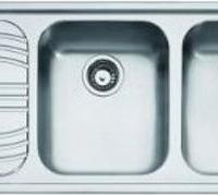 Lavello Franke acciaio inox 116 ala a sinistra