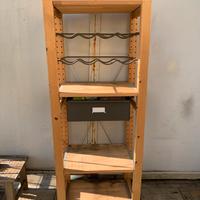 Scaffale IKEA IVAR portabottiglie