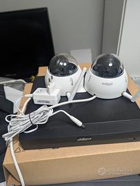 Nvr Dahua + 2 telecamere wifi