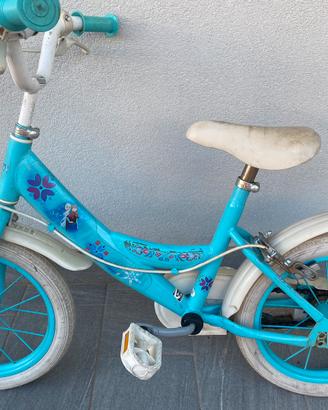 Bici bambina frozen