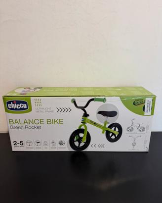 Chicco Balance Bike Green Rocket nuova