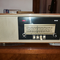 Radio a valvole europhon con fm-om funzionante