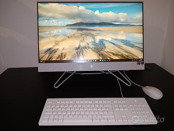  HP all in One 27 + scrivania e sedia gaming 