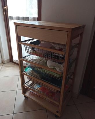 Mobile carrello da cucina Foppapedretti