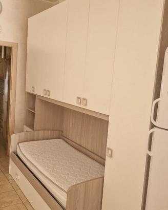 Armadio con letto a ponte