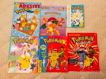 Lotto libri misti Pokemon 