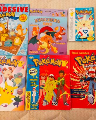 Lotto libri misti Pokemon 