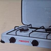 Fornello a  gas 3 fuochi Necchi Nk322