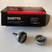 Duetto - kit maniglietta per porte pieghevoli