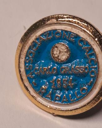 Spilla distintivo Associazione Calcio Carlo Grasso