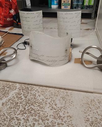 Set Lampade + 3 Applique a muro