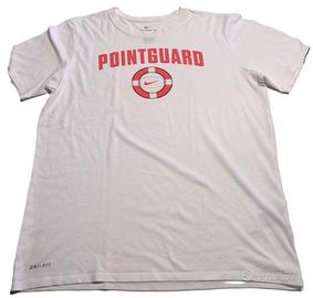 Maglietta Nike Bianca Pointguard L Unisex Ottime