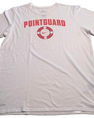 Maglietta Nike Bianca Pointguard L Unisex Ottime