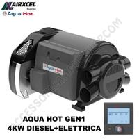 STUFA COMBINATA / BOILER AQUA-HOT GEN1 4KW DIESEL+