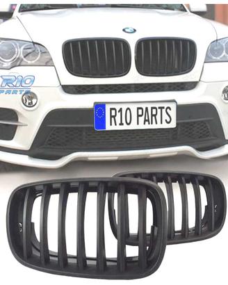 GRIGLIA BMW X5 E70 X6 E71 07-14 COLORE NERO OPACO