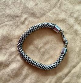 Bracciale snake argento