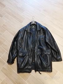 Giubbotto in similpelle invernale