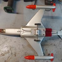 vecchio aereo. metallo da collezione giocattolo 