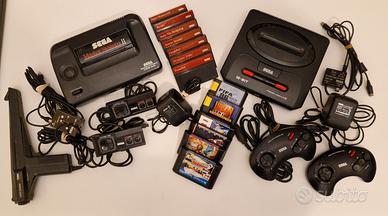 Sega Mega Drive 2 + Master System 2 + giochi