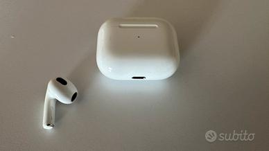 AirPods originale sinistro + custodia wireless