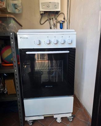 Cucina a Gas SEKOM 4 Fuochi  con Forno - 50x65