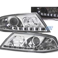 FARI SKODA OCTAVIA 2 04-08 XENON LUCE DIURNA LED C