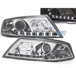 FARI SKODA OCTAVIA 2 04-08 XENON LUCE DIURNA LED C