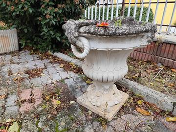 VAso per fiori in cemento