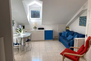 Trilocale mansardato sul mare