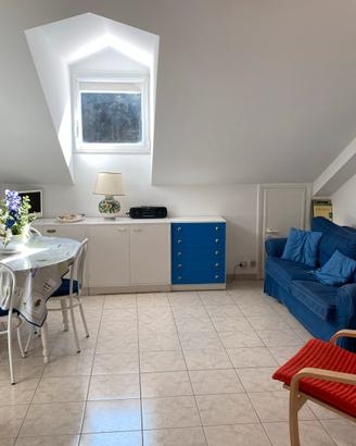 Trilocale mansardato sul mare con terrazzo