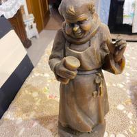 Statua religiosa in cera artigianale tedesca