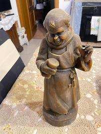 Statua religiosa in cera artigianale tedesca