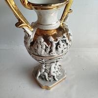 Vaso in ceramica Capodimonte