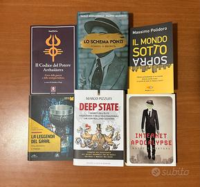 Lotto libri sul potere e il mistero