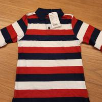 polo prenatal maniche lunghe 6-7anni con cartellin