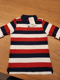 polo prenatal maniche lunghe 6-7anni con cartellin